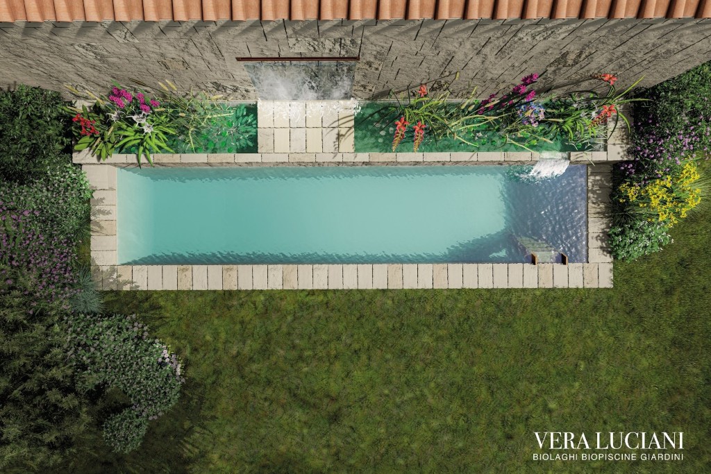 render biolago vista dall'alto
