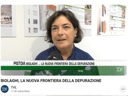 Intervista in Tv a Vera Luciani sui bio laghi